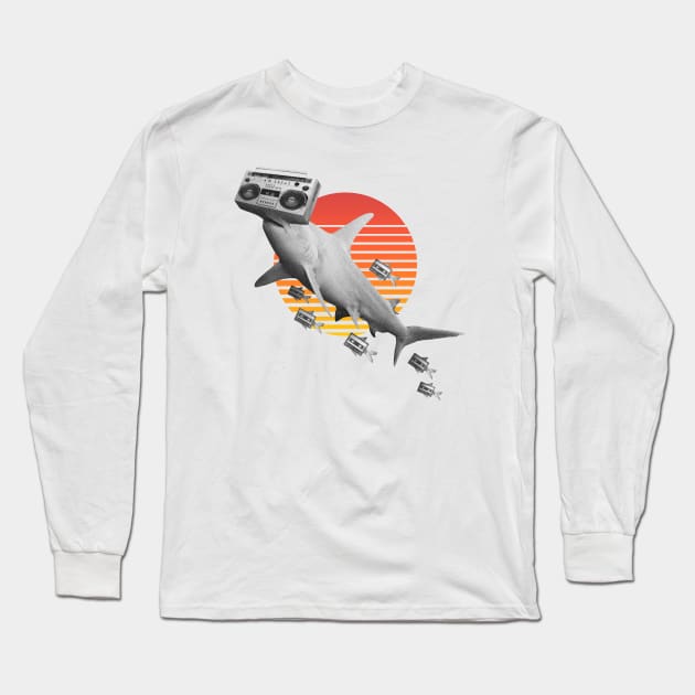 Blasterhead Long Sleeve T-Shirt by analogdreamz